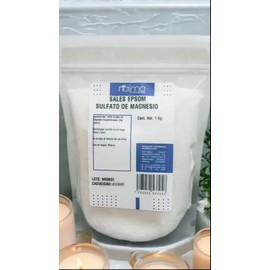 Sal Epsom Sulfato De Magnesio 1 Kilo                                                                                                                  