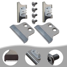 2025 Update Adjustable Trimmer Blade T-Wide Replacement for Wahl Detailer (8081) Cordless Detailer LI (8171) 5 Star Series, Set of 2