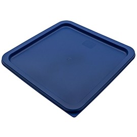Chef's Supreme Blue Plastic Square Lid for 12, 18 and 22 qt. Food Storage Containers, Each