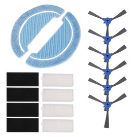 Side Brush Mop Cloth Filter Replacement Kit Fit for Conga Sweeping Robot Accessory