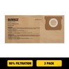 DEWALT DXVA25-4040 Dust Bag Fits for 4 Gallon Wet/Dry Vacuum