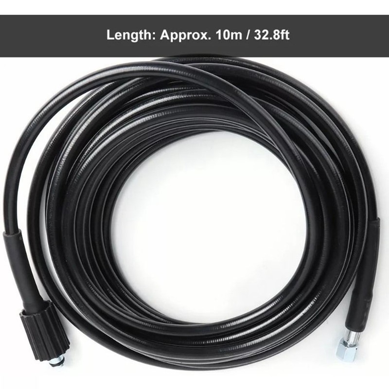High Pressure Water Hose Rubber Flexible Explosion Proof Washer Pipe