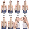 S-noilite Clip-In Hair Extensions, Straight, 8-Piece Set, 18 Clips, Full