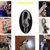 TISUR Key Chain, Titanium Alloy, Key Ring, For Cars, Motorcycles,