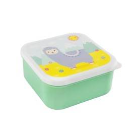 Little Llama Cute Pastel Lunch Box Kids Childrens Baby Storage Accessories