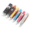 Printer Ink Cartridge Set No Fading Accurate Ink Cartridge Replacement