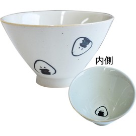 Getto Onigiri-san Rice Bowl, Made in Japan, Microwave/Dishwasher Safe, Gift 47061