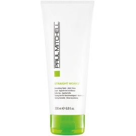 Paul Mitchell Straight Works Hair Gel, Smoothing Styler, Adds Shine, For Frizzy Hair, 6.8 fl. oz.