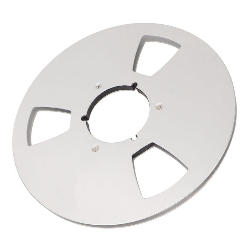 1/4 10 Inch Empty Tape Reel Aluminum Alloy Reel Tape