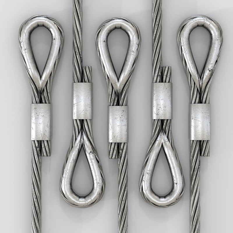 sourcing map 50Pcs Aluminum Crimping Loop Sleeve, 1.5mm 1/16" Round