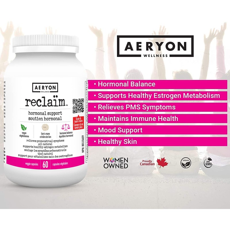 Reclaim Hormonal Support - Hormone Balance Supplements for Women, Supports