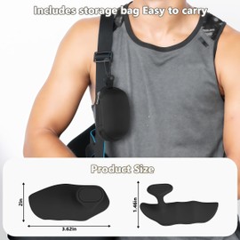 Rubber Gym Grips Fingerless Workout Grips - Ergonomic Rubber Hand Protector Gloves for Weight Lifting, Pull-Ups, Gym Training and Exercise, for Men and Women (Black Pair)