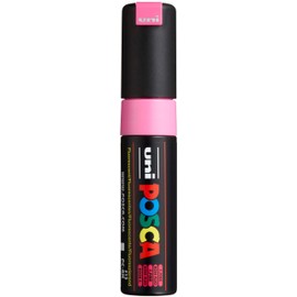 Uni-Ball Posca Broad Chisel Tip Marker - Fluorescent Pink