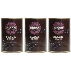 (3 PACK) - Biona - Org Black Beans | 400g | 3 PACK BUNDLE