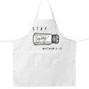 G2TUP Bible Verse Apron Stay Salty Matthew 5:13 Gifts Beach