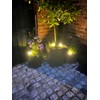 Puncools Solar Lights Outdoor Garden,2 Pack Waterproof Solar Ground Lights