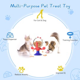 koitmy Interactive Cat Toy Puzzle Toy Pet Slow Feeder for Bored Indoor Cat Small Medium Dog