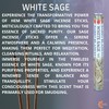 HEM Incense sticks WHITE SAGE Pack of 6 with DHS