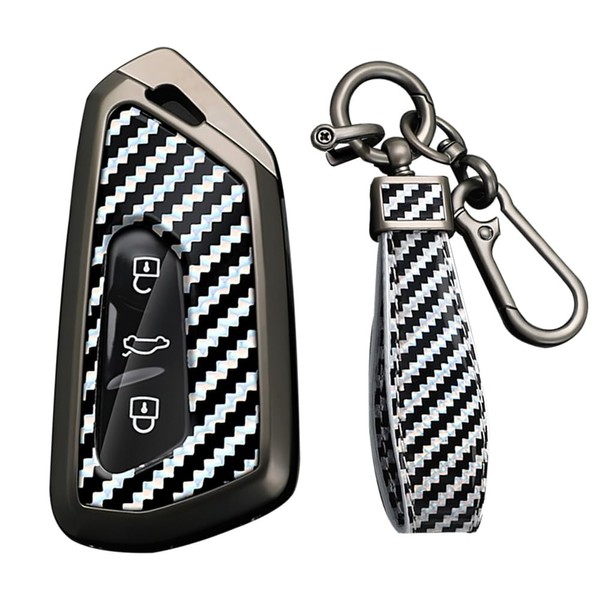 KUNIO Car Key Case Fits VW Golf 8 GTE GTI