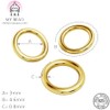 My-Bead Pack of 20 Binding Rings Closed Diameter 3 mm