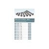 NSR-315 3 x 15 Stainless Steel Hex Button Screws (15