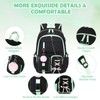 Backpacks for Girls, Girls Backpack with Lunch Box and Pencil