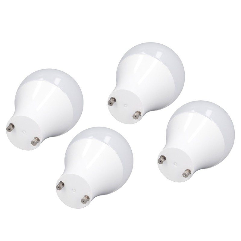 4PCS GU24 Light Bulb High Brightness Energy Saving LED A19