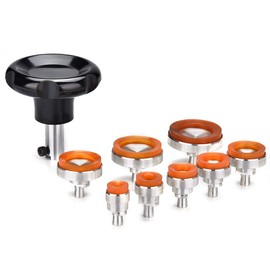 FOLOSAFENAR Watch Case Opener with Soft Glue Case Opener Watch Opener Stamp for Watchmakers for or Other Brand Watches