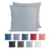 Komfortec 100% Cotton Cushion Covers, Set of 2, 60 x
