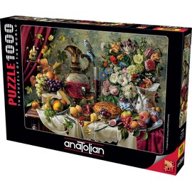 Anatolian Puzzle - Dutch Still Life, 1000 Piece Puzzle, #1144