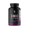 Mezcla de Magnesios Premium con 240 Cpsulas 1500 mg por pocin. Adicionado con Colgeno Hidrolizado, Vitamina D3 y Vitamina C. 3 Mag Platinum B Life.   