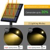 T-SUN Solar Spotlights with Warm White LED Lights for Outdoor