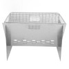 Folding Charcoal BBQ Grill Stainless Steel Mini Detachable Portable Barbecue