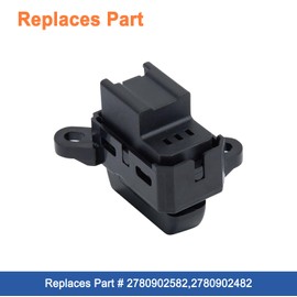 Power Door Lock Switch (Front Driver Side). Compatible with Mazda 3 2010-2013,Mazda 6 2009-2013,CX-7 2010-2012, CX-9 2010-2013.Replaces Part GEA366660,GEA3-66-660.
