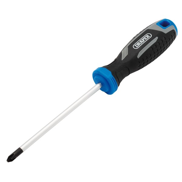 Draper Phillips Soft Grip Screwdriver, PH2 x 125mm - 13361