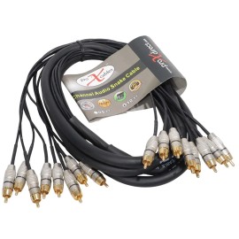 XC-8RCA10 ProX XC-8RCA10 10 FT 8-Channel RCA to RCA Cable