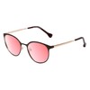 Calabria Melrose Pink Tint FL-41 Reading Glasses +3.00 Burgundy Black