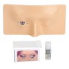 Makeup Practice Face Board 3D Silicone Reusable Makeup Mannequin Face