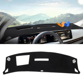 Autorder Dashboard Cover Mat for 2023-2025 2026 Nissan Ariya Accessories Dash Cover Upgrade Velvet Dash Mat Sunshade Glare UV Rays Protector(with HUD)