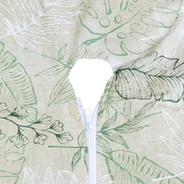 EVERYDAY LUXURIES Waterproof Oblong Tablecloth with Umbrella Hole 60 x 84 Inch Stain and Wrinkle Resistant | Decorative 3.6 Gauge Antigua Vinyl Table Cover for Indoor Outdoor Seatings.