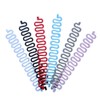 6PCS Mix Colors Hair Braiding Tool Women Hair Styling Clip