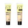 Maybelline New York Pack of 2 Fit Me Tinted Moisturizer,