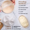 Banneton Bread Proofing Basket Set, 10 Inch Oval & 9