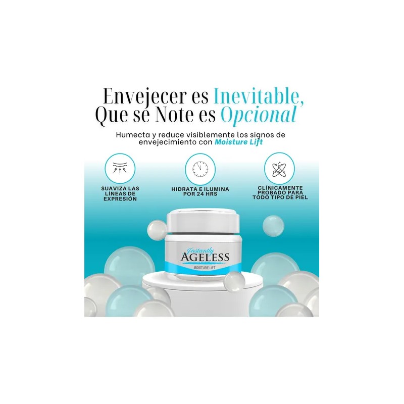 Instantly Ageless Jeunesse Crema Hidratante Facial Arrugas