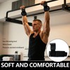 Weight Lifting Hooks Pair Wrist Supports Non-Slip for Gym Grips