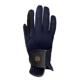 Kunkle MESH Equestrian Gloves (Navy, 7.5)