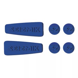 Seizmik Pursuit UTV Side View Mirrors Accent Kit Blue UTV SXS Side By Side 18077