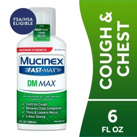 Mucinex 2-MUCINEX DM MAX 6 OZ EACH 08/2027 NEW