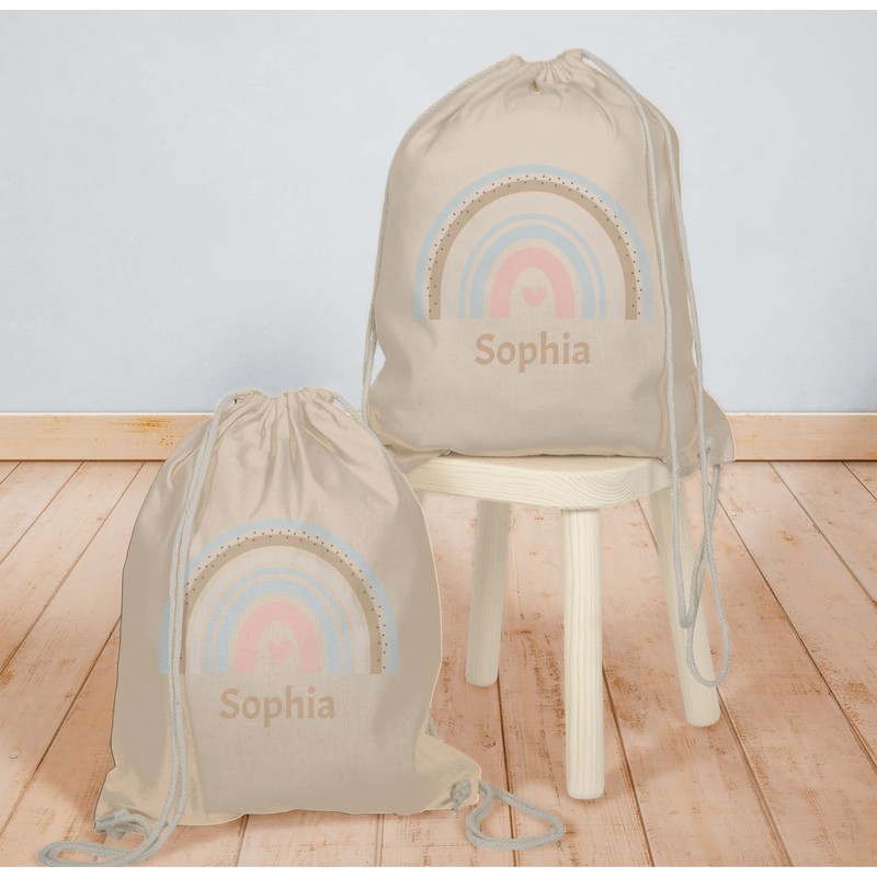 Geschenk mit Namen personalisiert by Shirtracer - Gym Bag Backpack