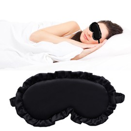 Schlafmaske Frauen,Schlafbrille Schlafmaske Seide,Augenmaske Schlafmaske Flugzeug Augenbinde Schlafen,Silk Sleeping Mask Schlafmasken,Schlafbrille Damen Bequem Eye Mask for Sleeping,Manta Sleep Mask